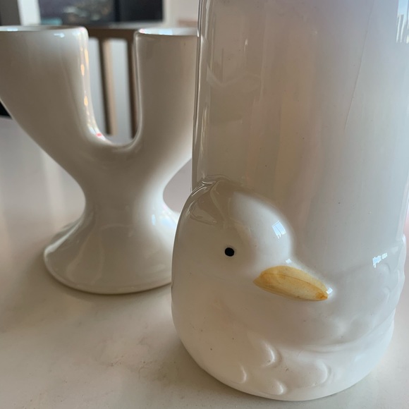 4 / 20$ SALE Deux Vintage Ceramic Vases - Picture 6 of 11